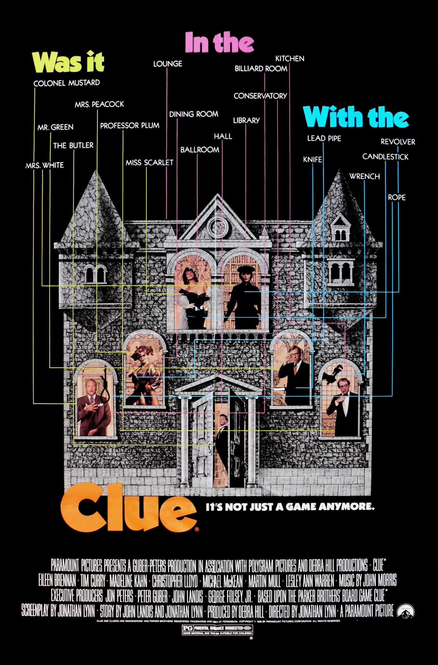 Clue. It's not just a game anymore.